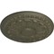 Ekena Millwork Colton Ceiling Medallion (Fits Canopies up to 4 3/4"), Hand-Painted Witch Hazel, 15 3/4"OD x 1 1/2"P CM15CNWHF - alternate 3